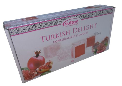 Pomegranate Turkish Delight 1kg Melbourne – Sultan Turkish Delight