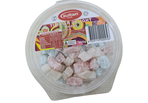 Turkish Delight Medley 150g Melbourne – Sultan Turkish Delight